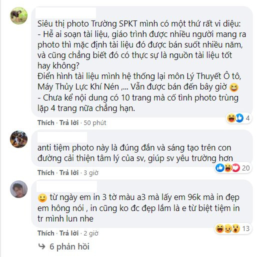 Sau loạt group anti nghệ sĩ, xuất hiện trang anti... tiệm photocopy trong trường Đại học ảnh 3