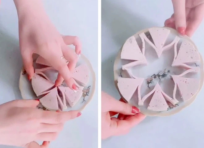 Cô gái hí hửng khoe mẹ cách cắt giò đẹp như hoa 5 cánh, ai ngờ mẹ trả lời cực “phũ“ ảnh 2