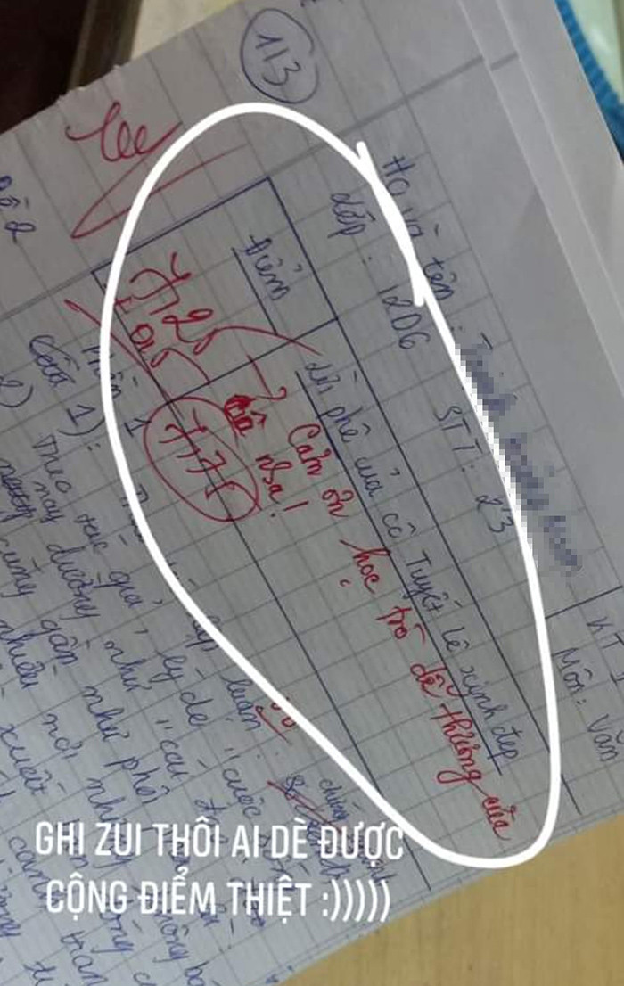 Học trò công khai “nịnh” cô giáo trong bài kiểm tra, ai ngờ nhận về câu trả lời cực “phũ“ ảnh 2