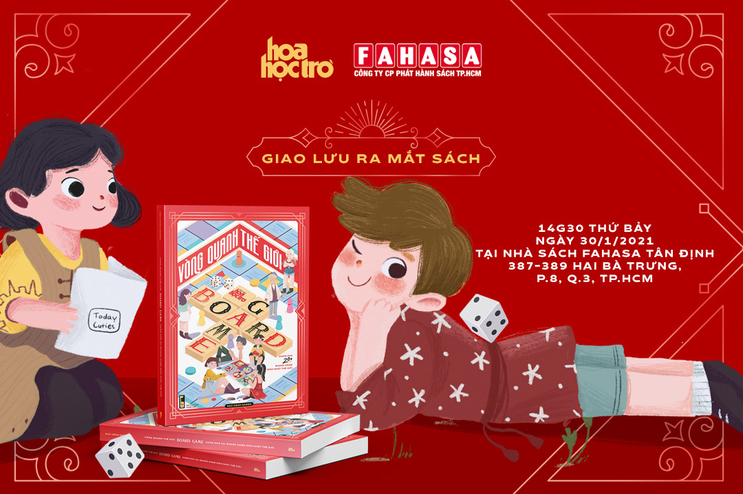 TP.HCM: Mời bạn tham dự buổi giao lưu ra mắt sách “Vòng quanh thế giới board game” ảnh 1
