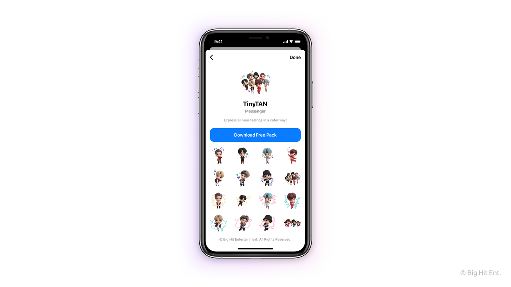 Facebook Messenger và Instagram có thêm giao diện BTS cực xịn xò dành cho các ARMY ảnh 3