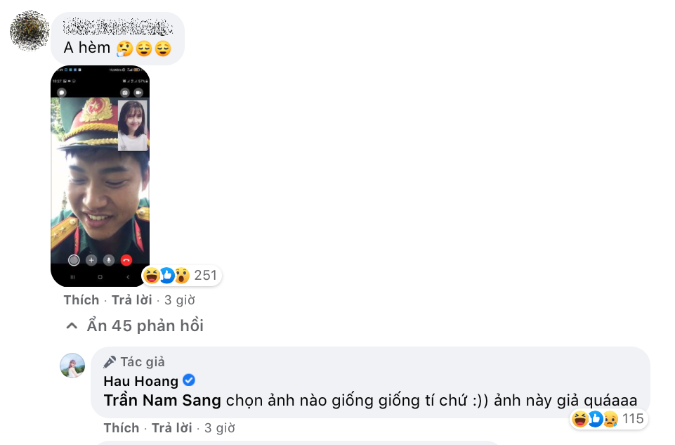 Xuất hiện hình ảnh Hậu Hoàng và Mũi trưởng Long gọi video call cho nhau, thực hư thế nào? ảnh 3