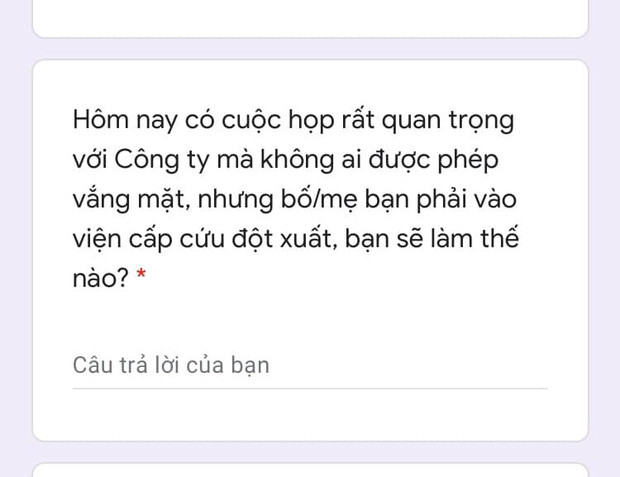 Nhà tuyển dụng đưa ra câu hỏi lựa chọn giữa gia đình và sự nghiệp khiến dân mạng tranh cãi ảnh 2