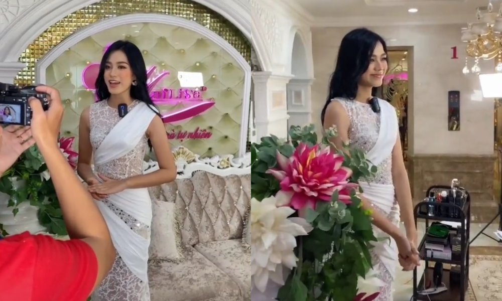 Dân mạng “xỉu ngang, xỉu dọc” khi xem clip cận cảnh nhan sắc của dàn Hoa hậu Việt Nam ảnh 1