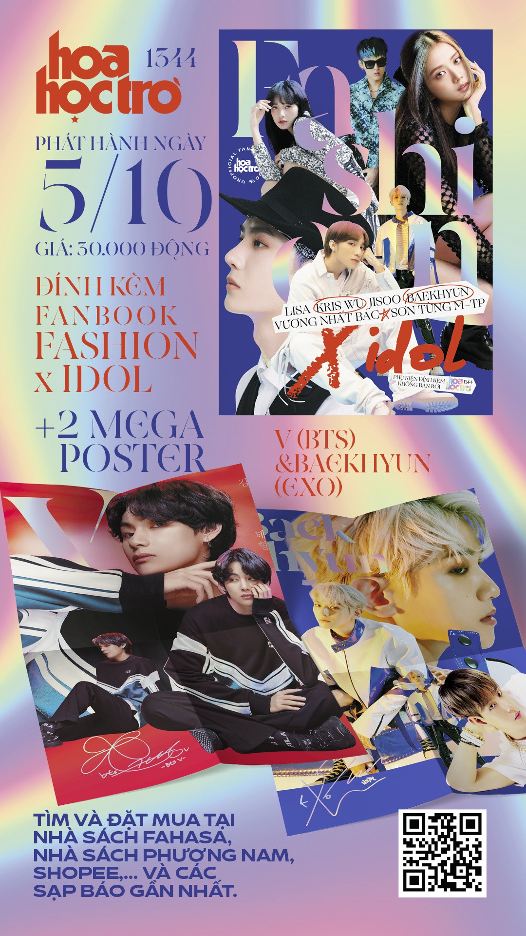 Hoa Học Trò 1344: Trong trẻo như tiết trời Thu, tặng ngay fanbook Fashion X idol ảnh 1