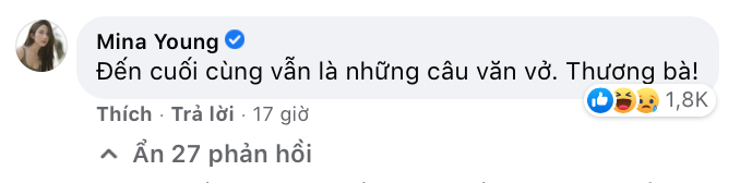 Streamer Mina Young bình luận gì ở post của Mèo Sao Hỏa mà thú hút hàng nghìn lượt thích? ảnh 3