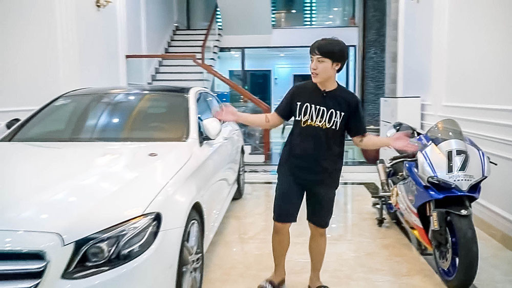 Cơ ngơi “khủng” của YouTuber NTN: Căn nhà màu trắng 4 tỷ nằm giữa thành phố Thái Bình ảnh 3