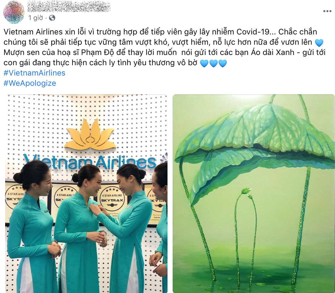 Hàng loạt tiếp viên của Vietnam Airlines đăng hashtag xin lỗi, mong được đối xử văn minh ảnh 6