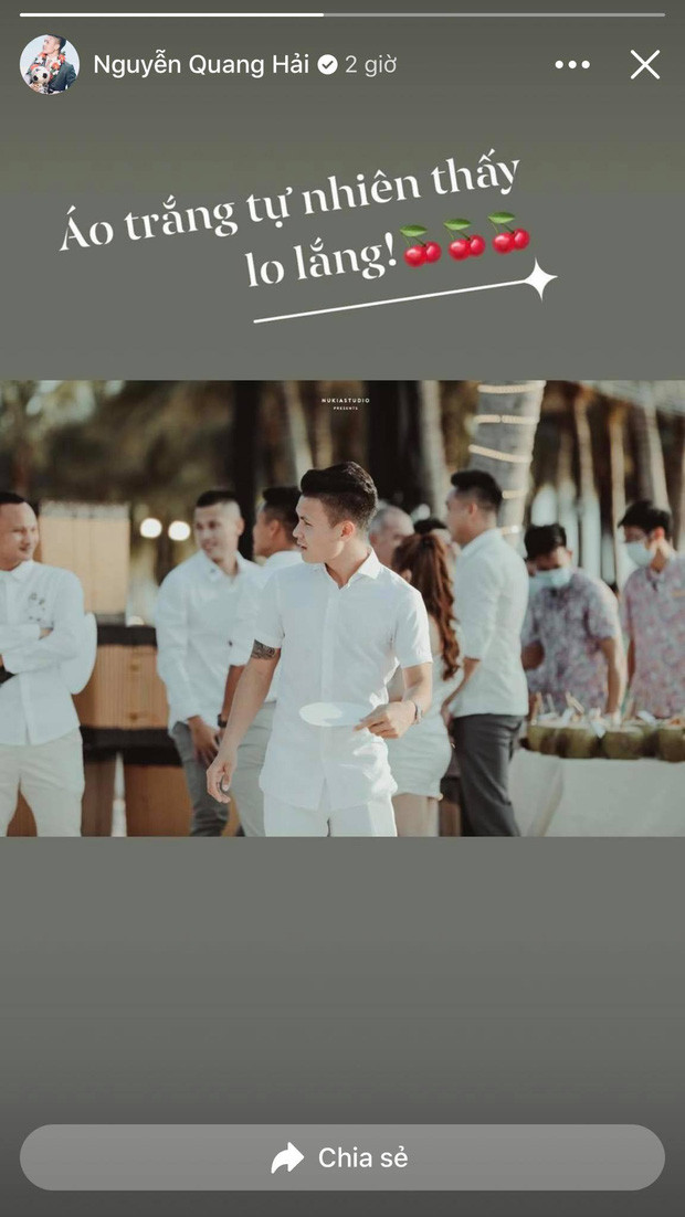 Quang Hải lặng lẽ đặt trạng thái “Độc thân” nhưng vẫn để ảnh chụp cùng Huỳnh Anh? ảnh 1