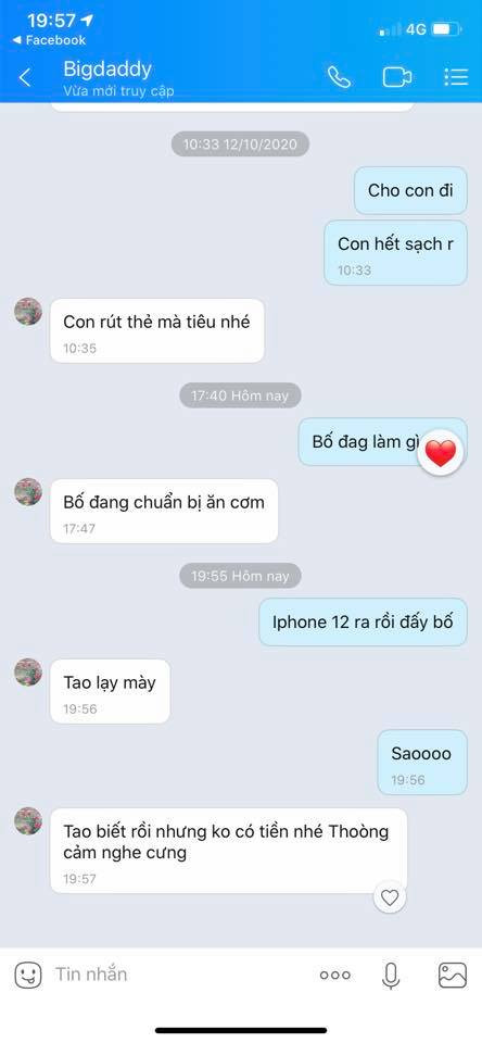 Thử thách mới: Nhắn tin cho phụ huynh hỏi mua iPhone 12 và những cái kết bất ngờ ảnh 2