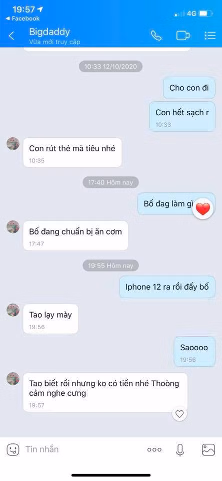 Thử thách mới: Nhắn tin cho phụ huynh hỏi mua iPhone 12 và những cái kết bất ngờ ảnh 2