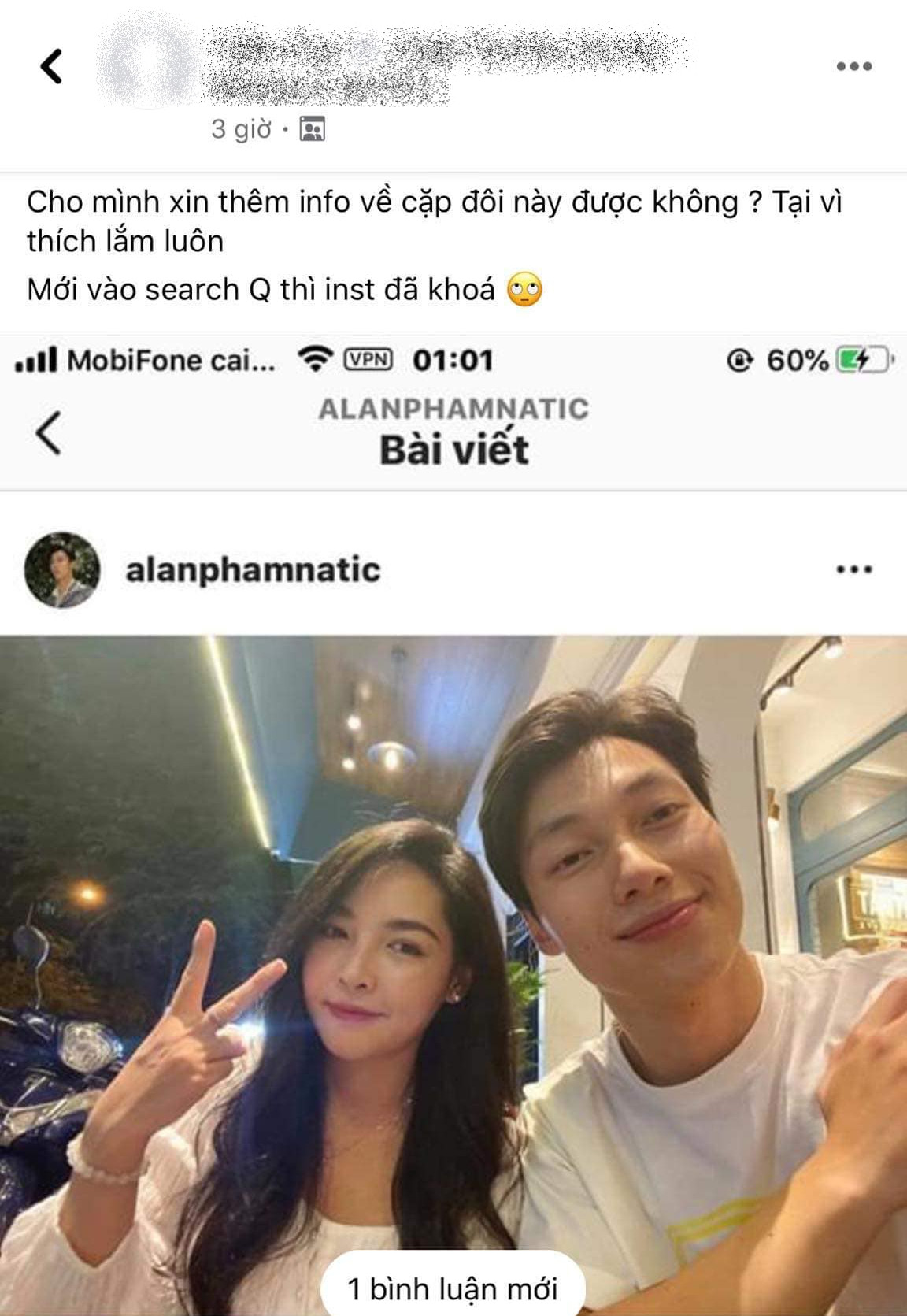 Hotgirl thẩm mỹ “Người Ấy Là Ai” bức xúc khi mất IG và bị đồn lợi dụng Alan Phạm để PR ảnh 2