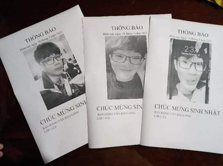 Khi “hội bạn thân” chúc mừng sinh nhật: In thông báo kèm ảnh “dìm hàng” dán khắp trường ảnh 3