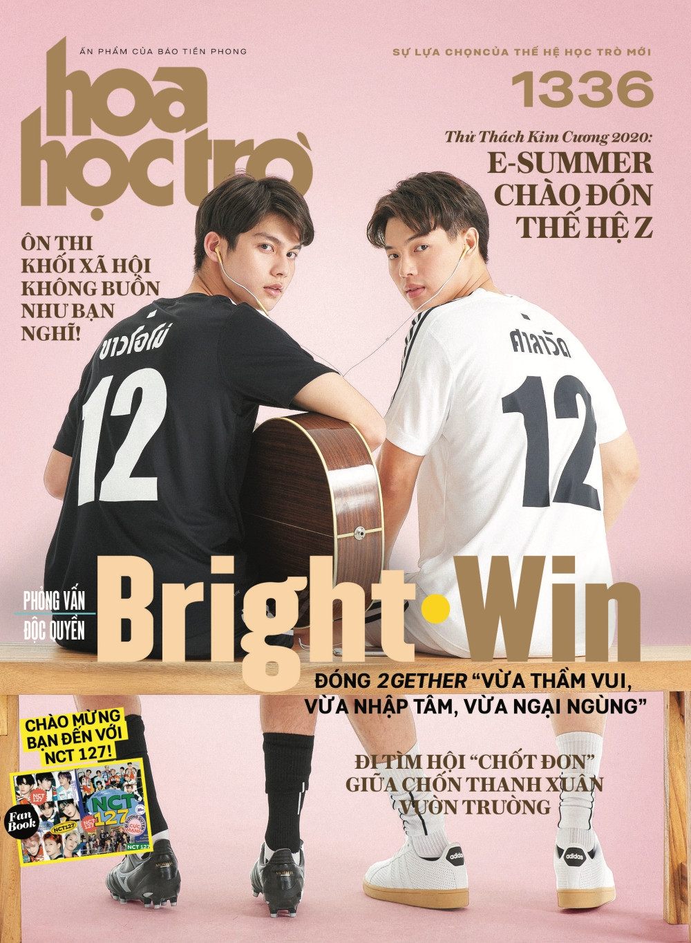 Hoa Học Trò 1336: Cuộc hẹn mùa Hè ngọt ngào cùng BrightWin, tặng fanbook NCT 127 ảnh 1