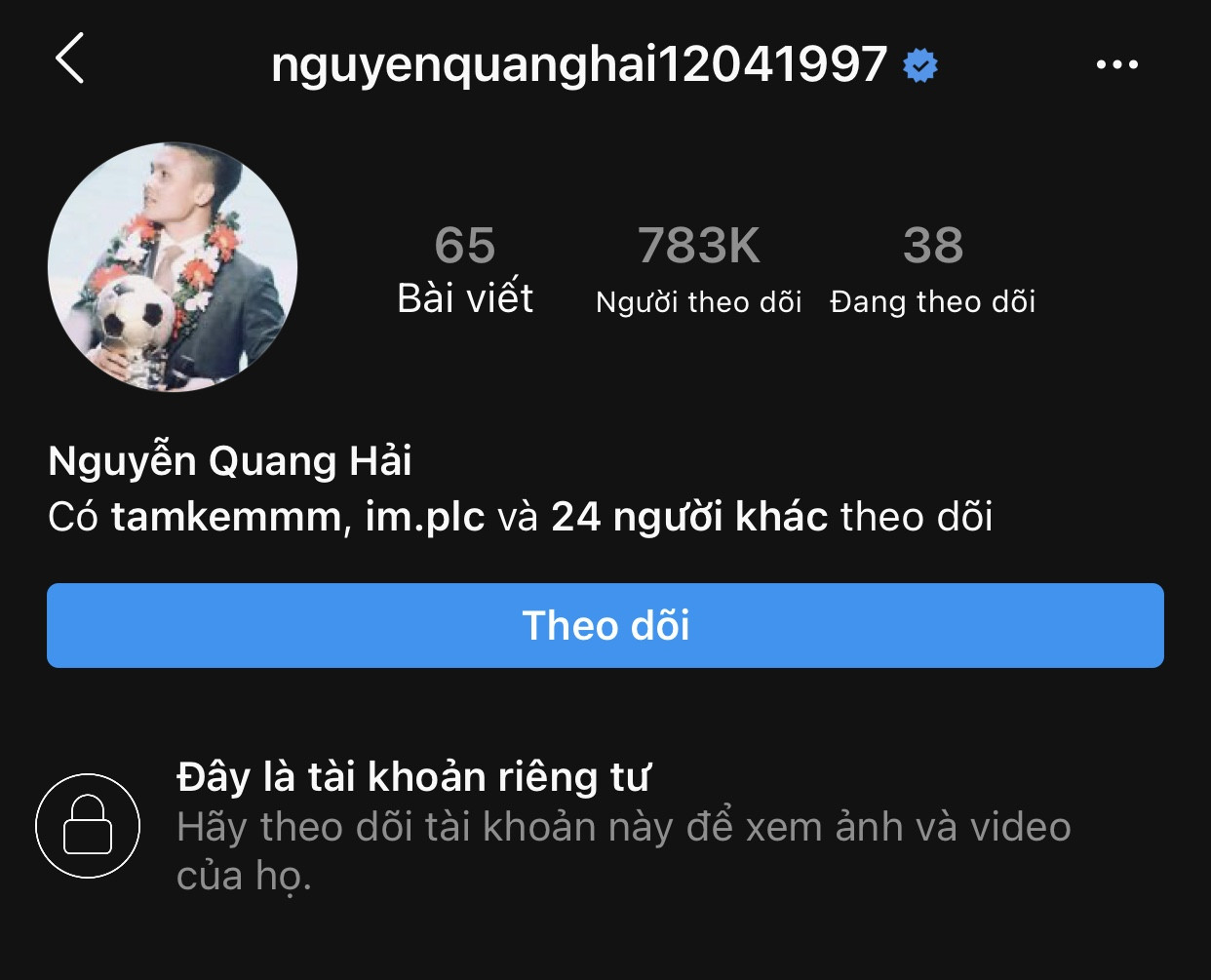 Quang Hải lại follow bạn gái cũ Huỳnh Anh, dân mạng đặt ra nghi vấn “nối lại tình xưa“ ảnh 3
