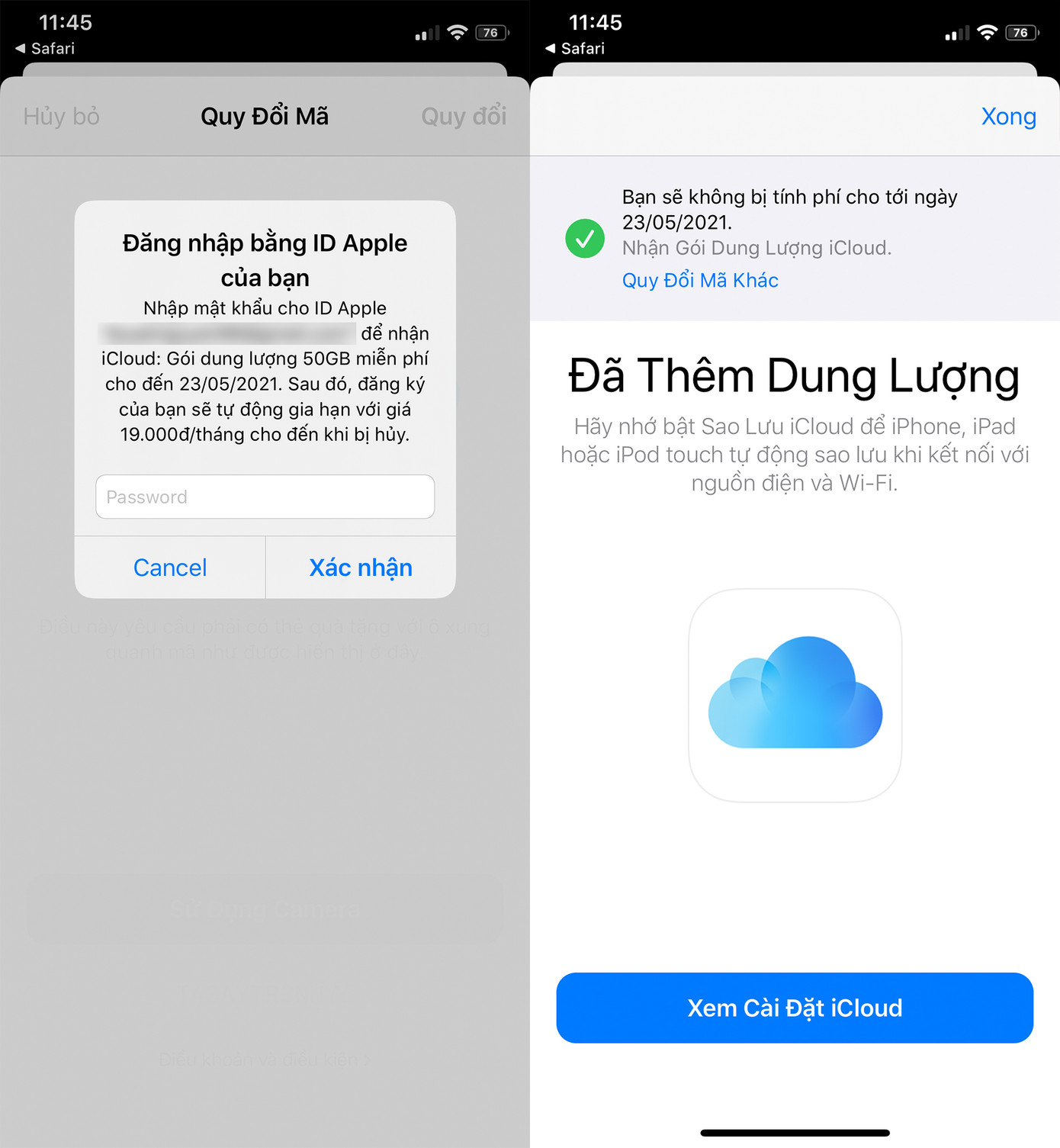 HOT: Hướng dẫn nhận 50GB iCloud miễn phí, dùng trong 9 tháng, nhanh tay nào bạn ơi! ảnh 3