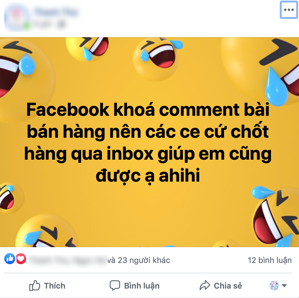 Người dùng Facebook Việt Nam hoang mang khi bài đăng từ 2 hình trở lên bị khoá bình luận ảnh 2