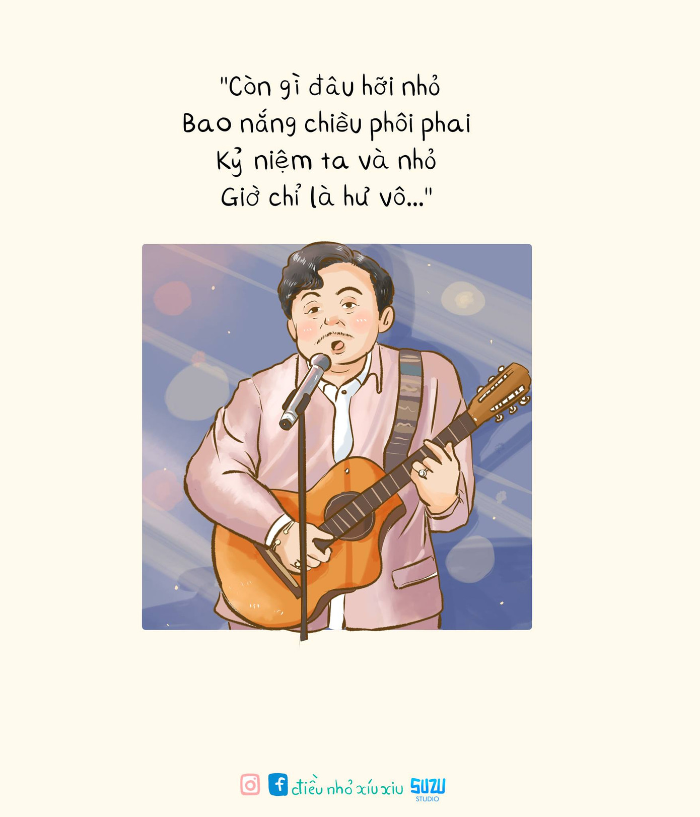 Bộ tranh tưởng niệm những khoảnh khắc đáng nhớ của danh hài Chí Tài khiến netizen xúc động ảnh 2