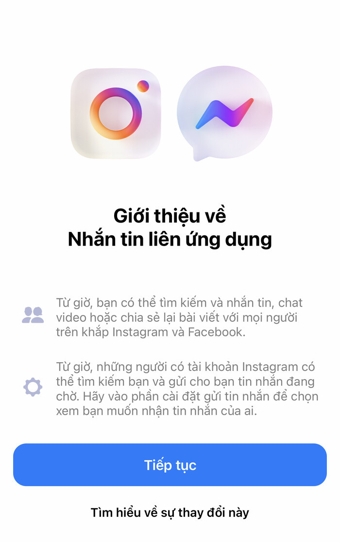 Nhiều người dùng cảm thấy phiền toái vì cập nhật mới của Facebook Messenger và Instagram ảnh 1