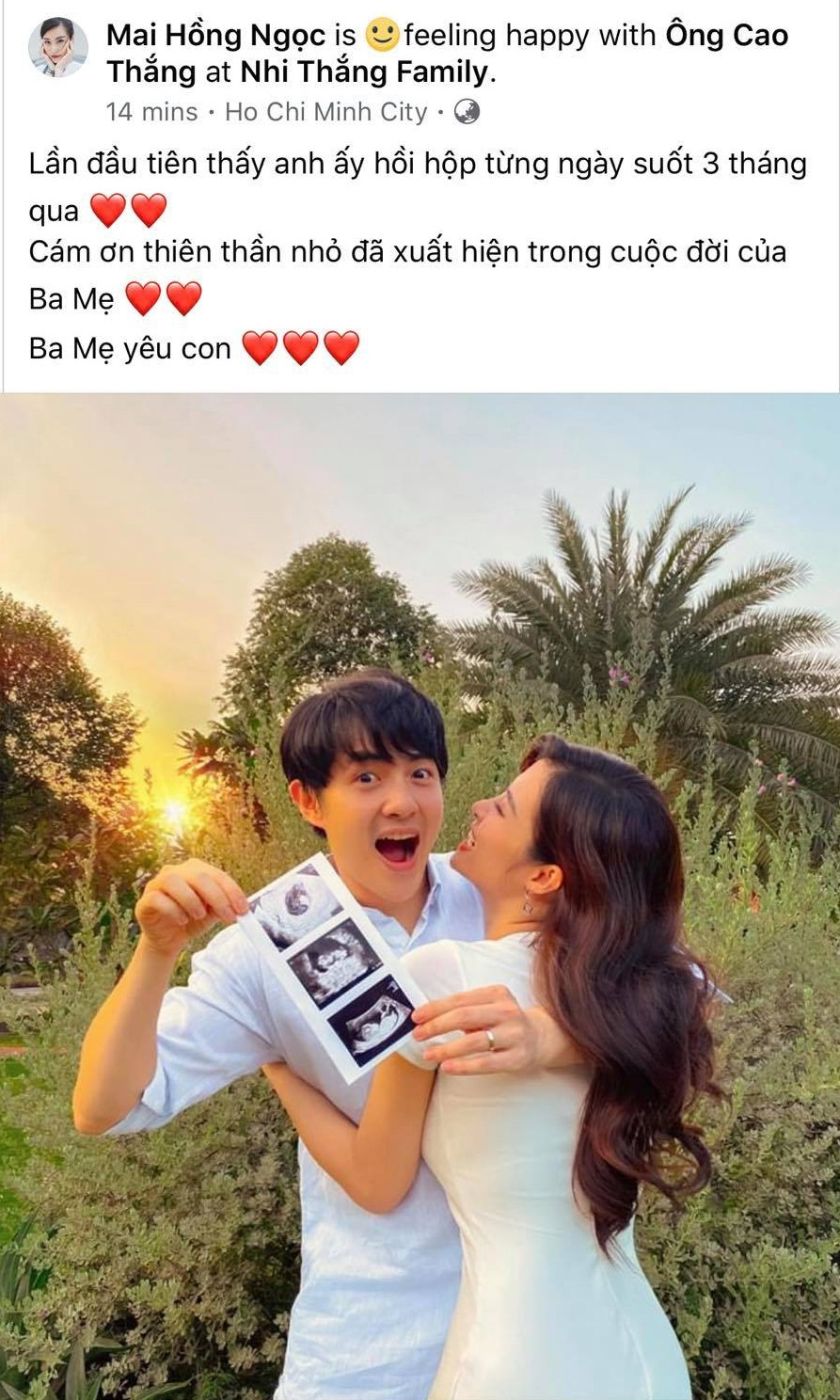 HOT: Vợ chồng Đông Nhi - Ông Cao Thắng chính thức xác nhận mang thai con đầu lòng ảnh 3