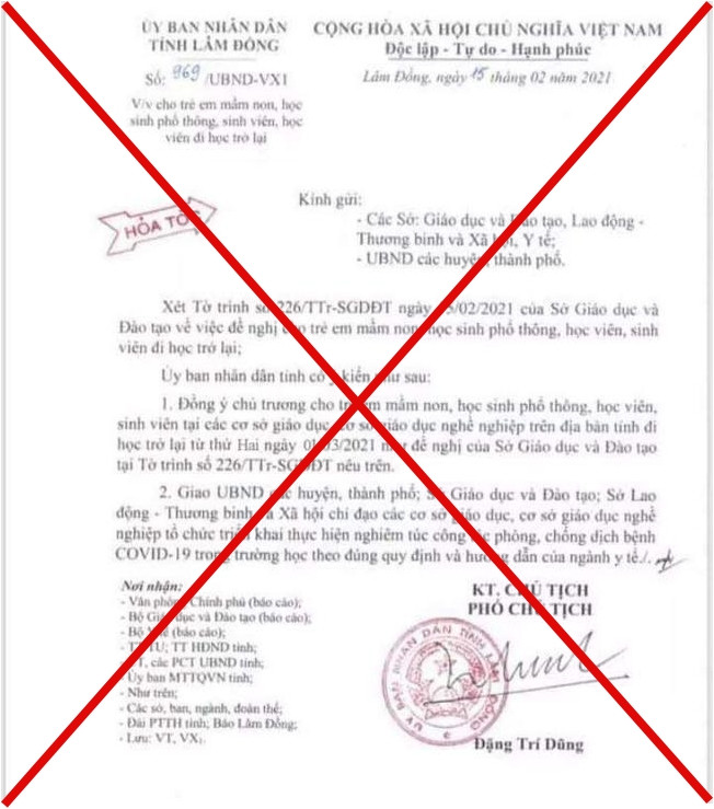 Cố ý làm giả văn bản nhà nước rồi tung lên mạng: Vừa bị phạt tiền, vừa có thể đi tù ảnh 1
