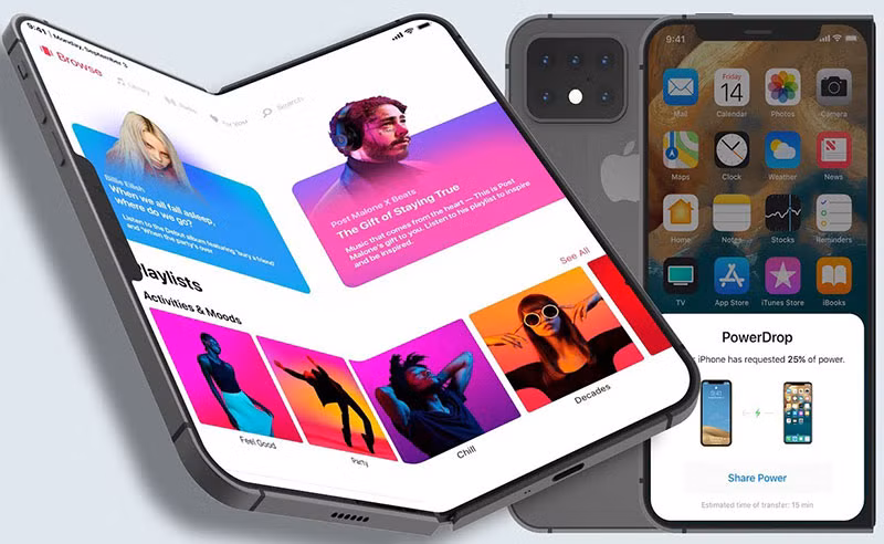 Rò rỉ thông tin Apple đang phát triển một phiên bản thử nghiệm của iPhone màn hình gập ảnh 1