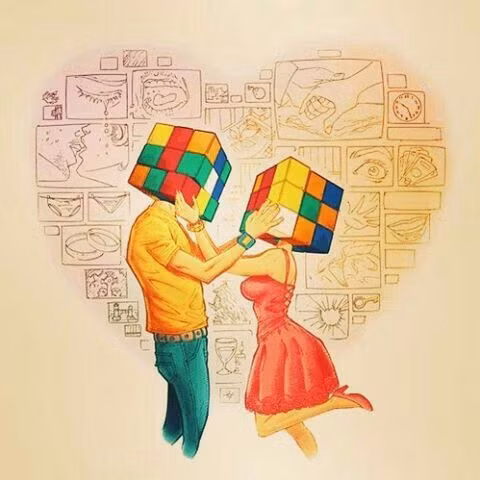 Tình yêu như khối rubic, bạn sẽ “nắm người yêu” trong lòng bàn tay như vậy chứ? ảnh 1