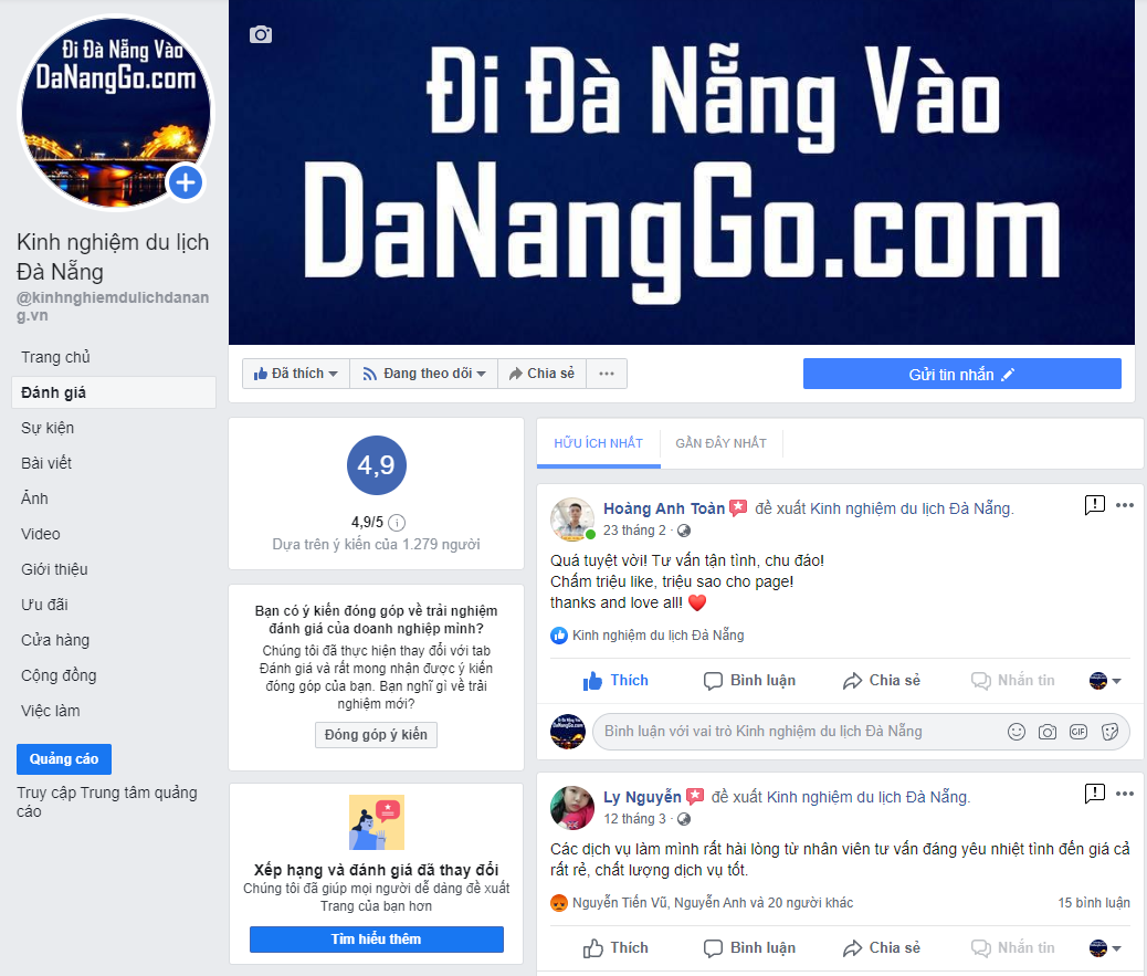 Sự khác biệt trong xây dựng thương hiệu du lịch của 'Kinh nghiệm du lịch Đà Nẵng' ảnh 4