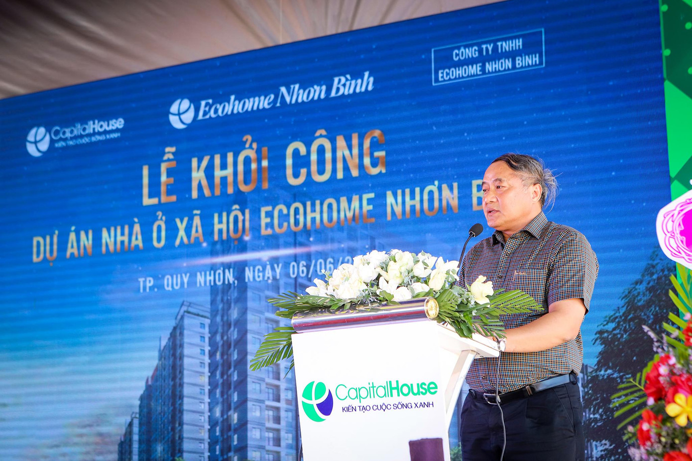 Capital House khởi công nhà ở xã hội chuẩn xanh quốc tế đầu tiên tại Quy Nhơn ảnh 1