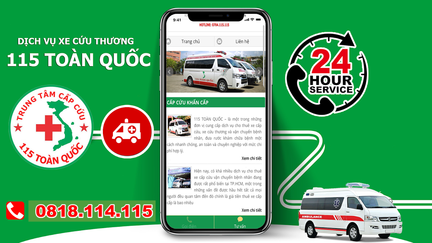 Ở đâu cần cứu thương, đội ngũ xe cấp cứu 115 toàn quốc luôn sẵn sàng ảnh 3
