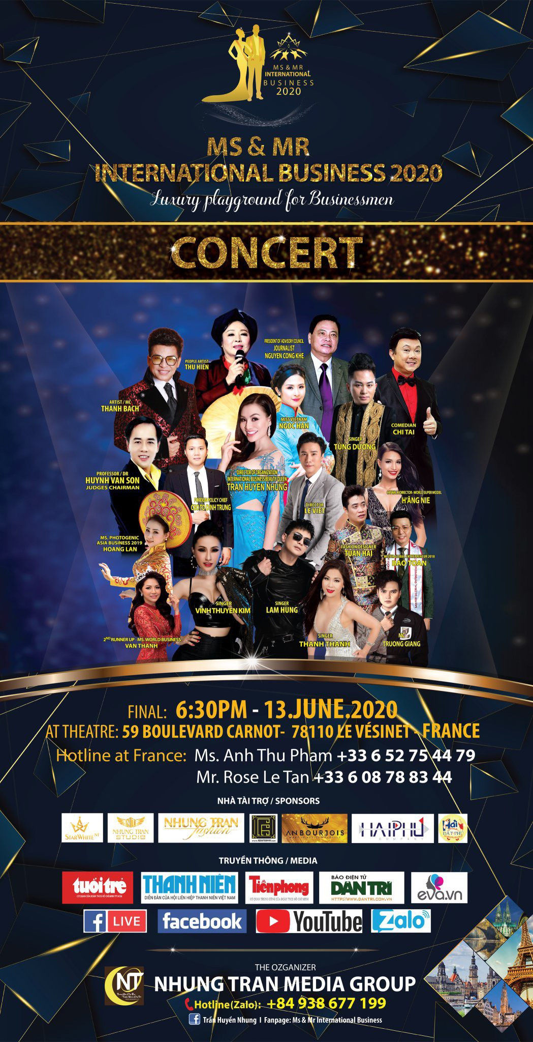 Thông tin mới nhất về cuộc thi MS & MR International 2020 ảnh 2