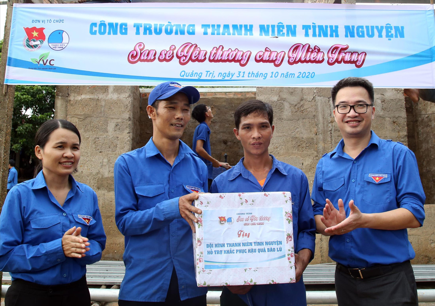 Tuổi trẻ chung tay khắc phục hậu quả mưa bão  ảnh 1