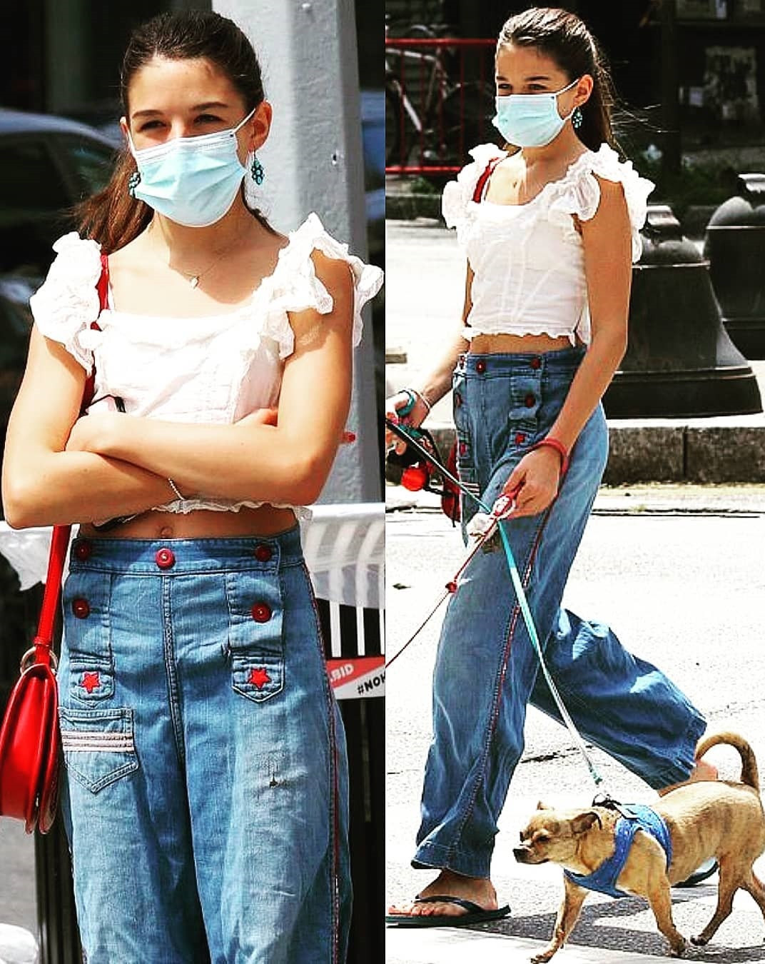 Không nhung lụa xa hoa khi có bố, con gái Tom Cruise vẫn đầy khí chất với váy áo giản dị ảnh 4