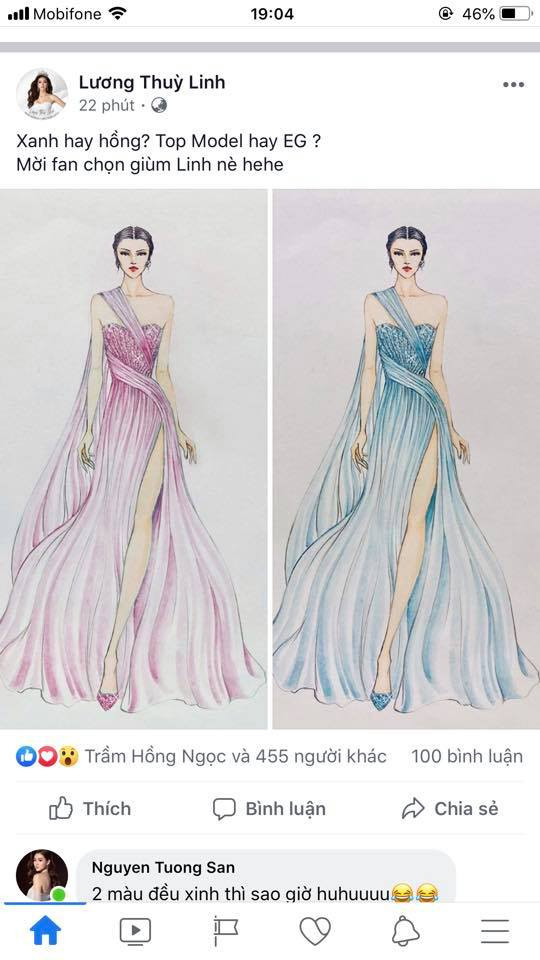 Lương Thuỳ Linh mặc váy xẻ khoe chân dài 'trứ danh' 1m22 ở phần thi Top Model ảnh 1