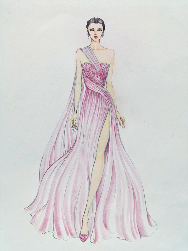 Lương Thuỳ Linh mặc váy xẻ khoe chân dài 'trứ danh' 1m22 ở phần thi Top Model ảnh 3