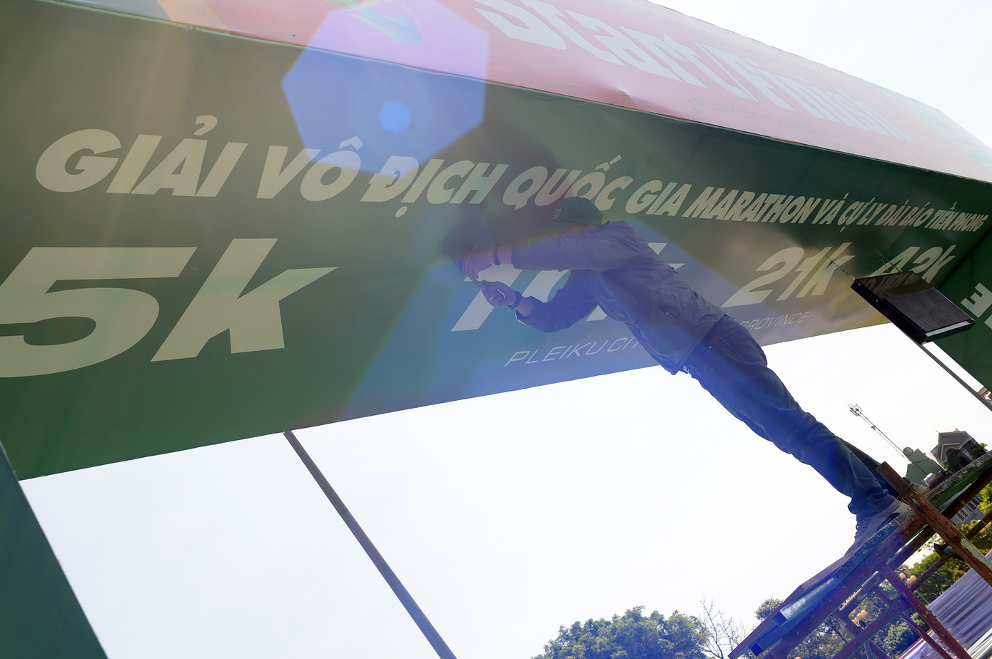 Tiền Phong Marathon hoàn thiện nhiều hạng mục, sẵn sàng đón các runner ảnh 5