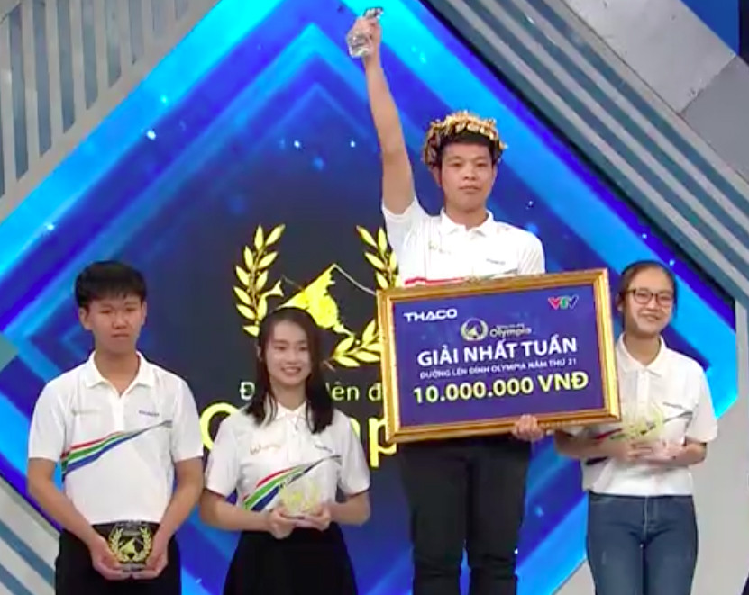 Nam sinh xứ Lạng xuất thần vượt chướng ngại vật, giành vòng nguyệt quế Olympia ảnh 3