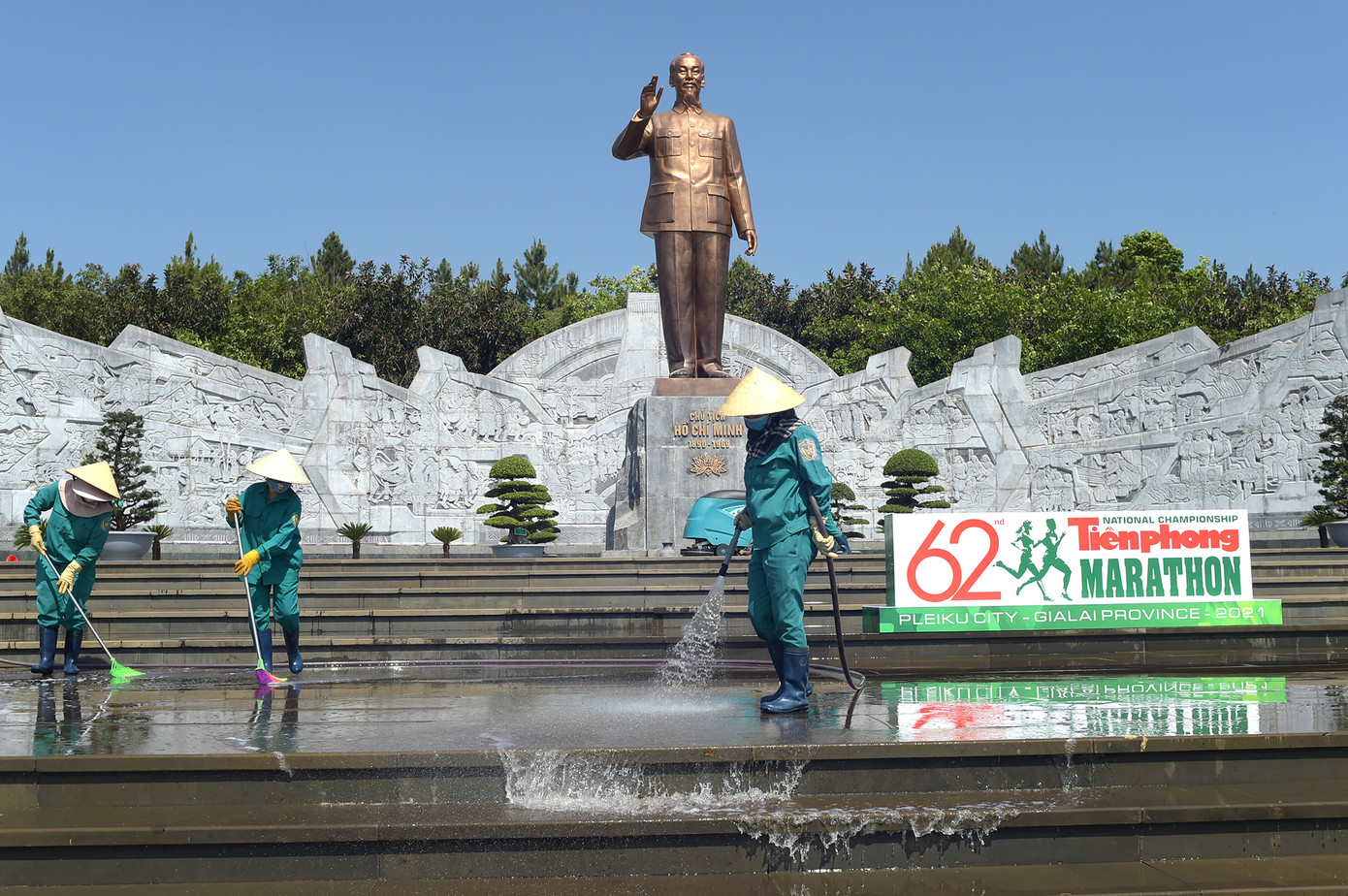 Tiền Phong Marathon hoàn thiện nhiều hạng mục, sẵn sàng đón các runner ảnh 2