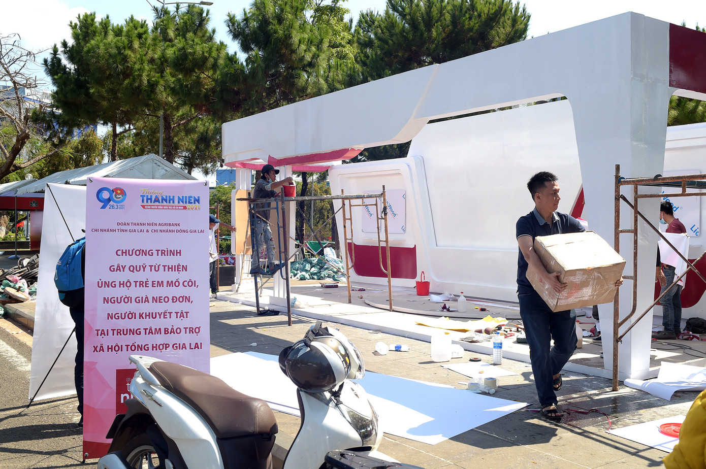 Tiền Phong Marathon hoàn thiện nhiều hạng mục, sẵn sàng đón các runner ảnh 10