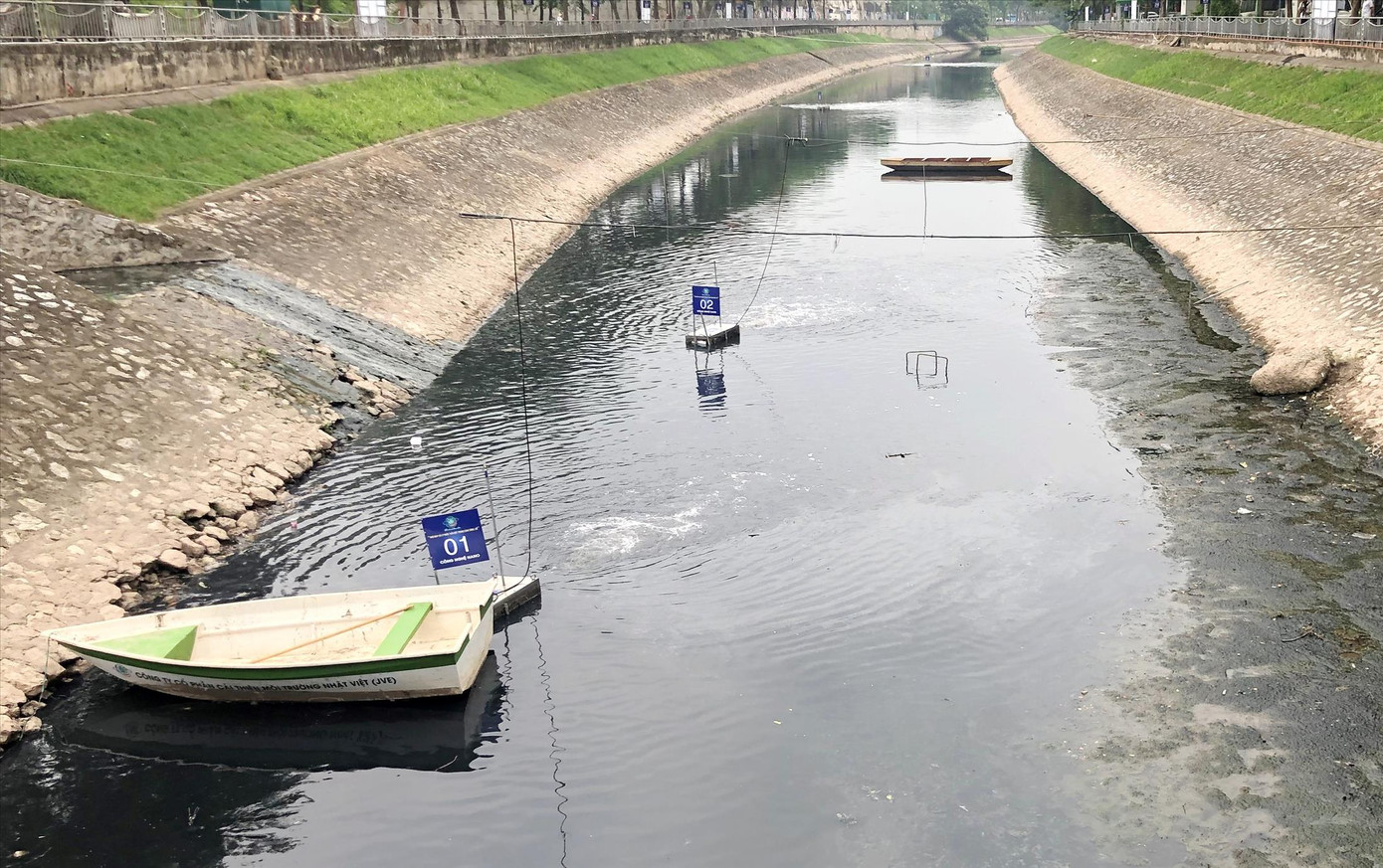 150 tỷ đồng bơm nước sông Hồng rửa Tô Lịch: Có khả thi không? ảnh 1