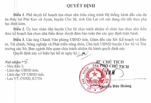  Bí thư tỉnh ủy Gia Lai nói về việc Phó Chủ tịch bất ngờ xin nghỉ việc ảnh 1