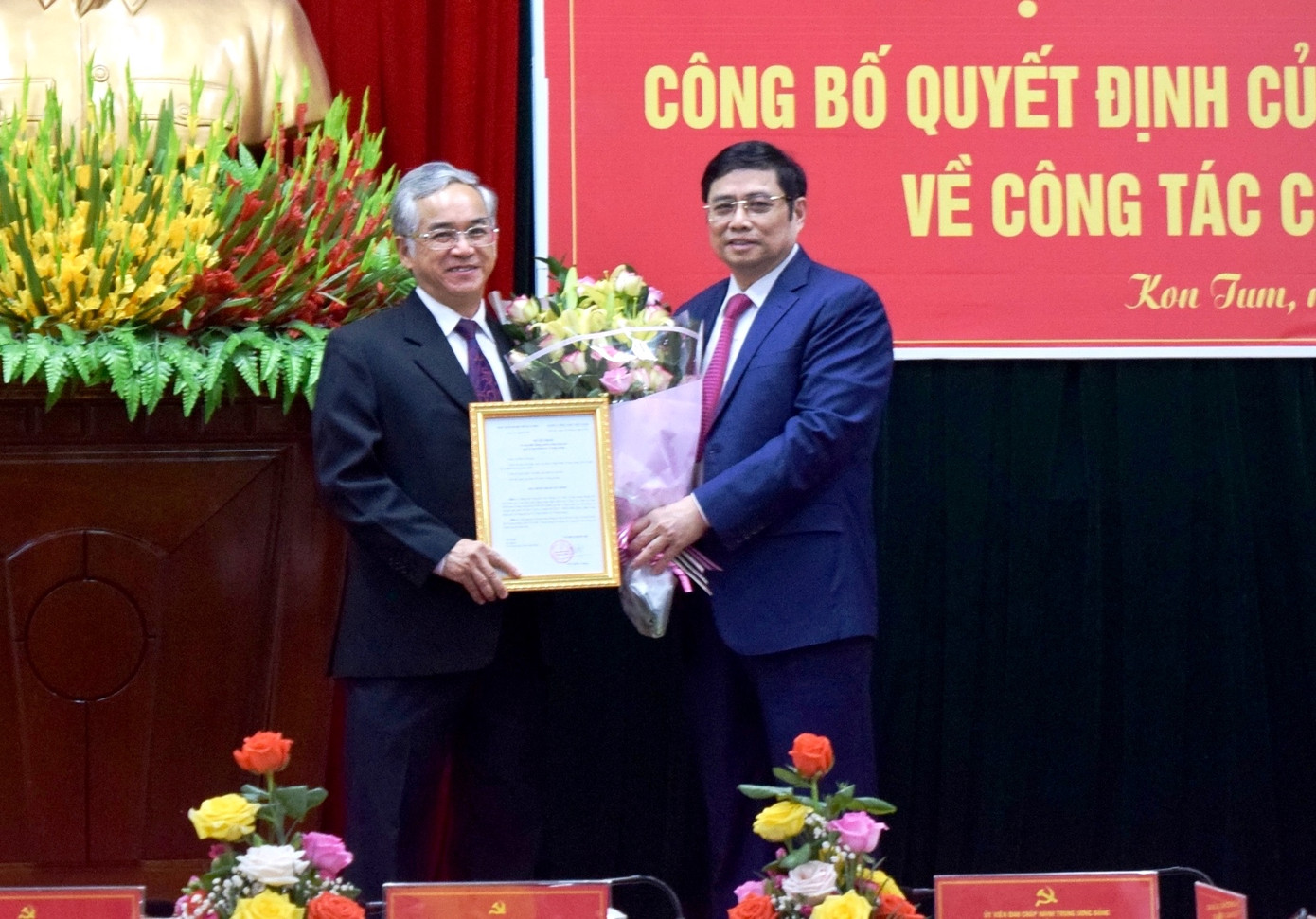 Ông Dương Văn Trang làm Bí thư Tỉnh ủy Kon Tum ảnh 1