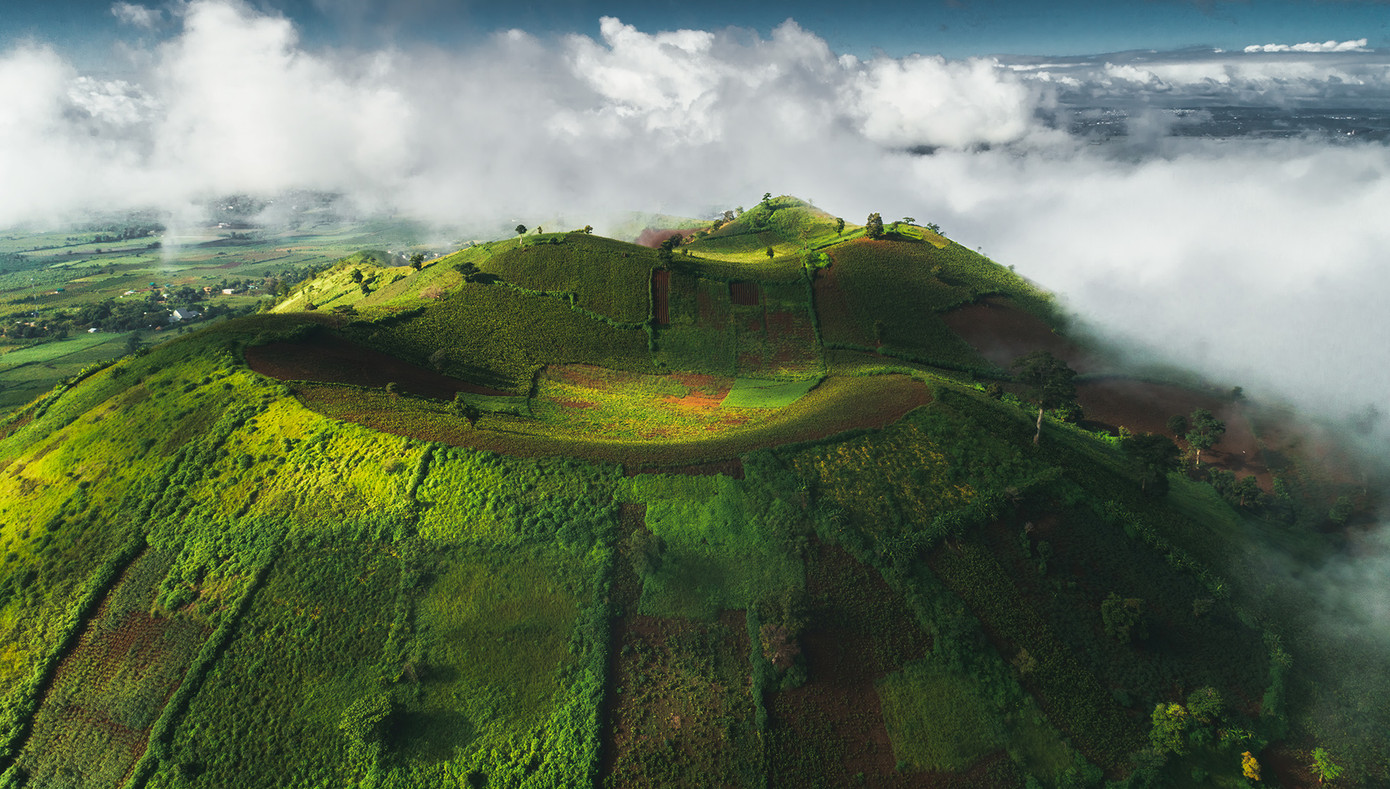 Chiêm ngưỡng núi lửa Chư Đăng Ya lúc mặt trời mọc ảnh 6