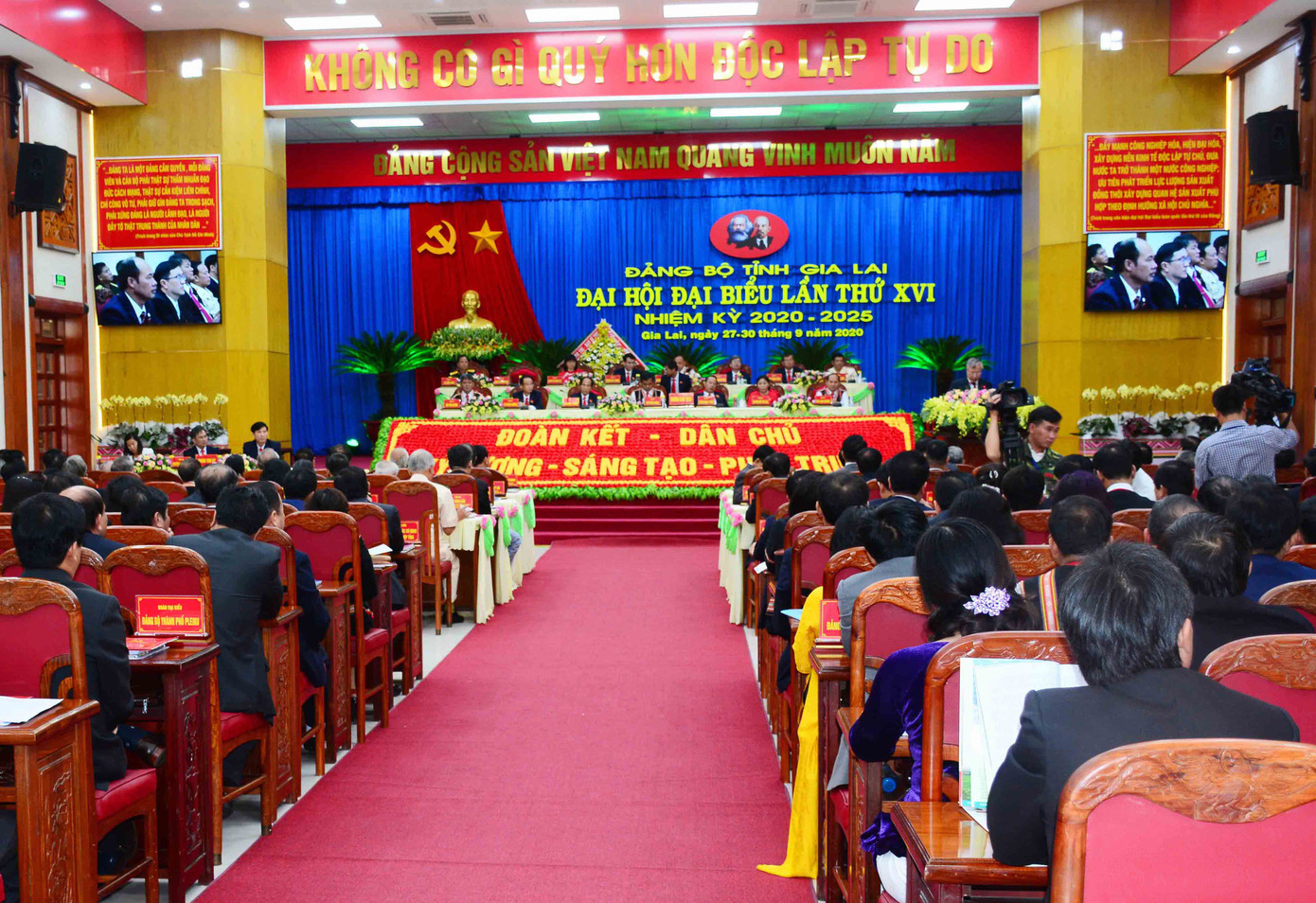 Thường trực Ban Bí thư Trần Quốc Vượng chỉ đạo Đại hội Đảng bộ Gia Lai ảnh 3