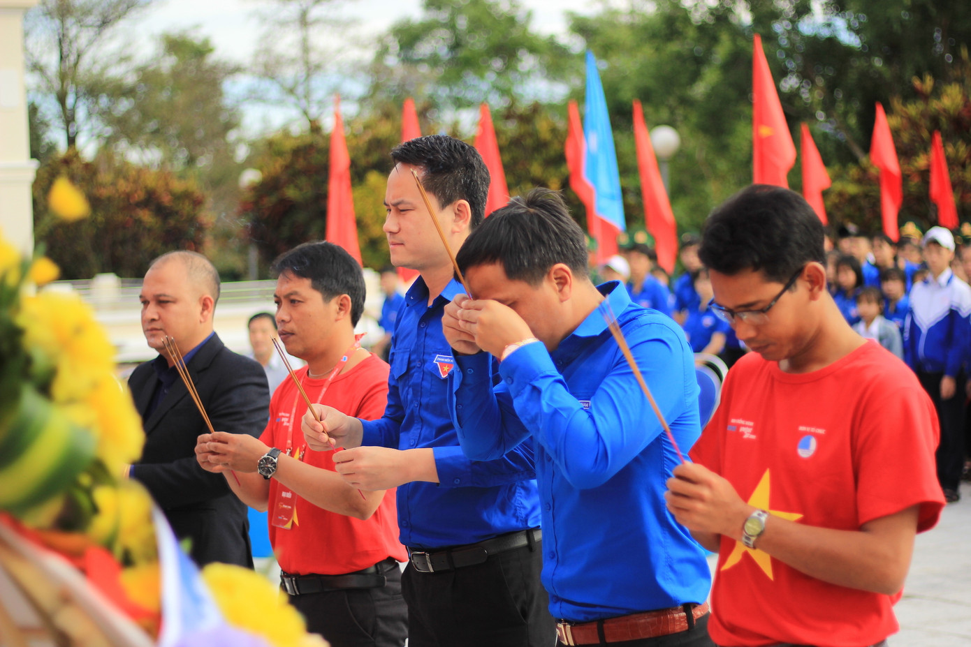 Hành trình 'Tôi yêu Tổ quốc tôi' đến ngã ba biên giới Đông Dương ảnh 1