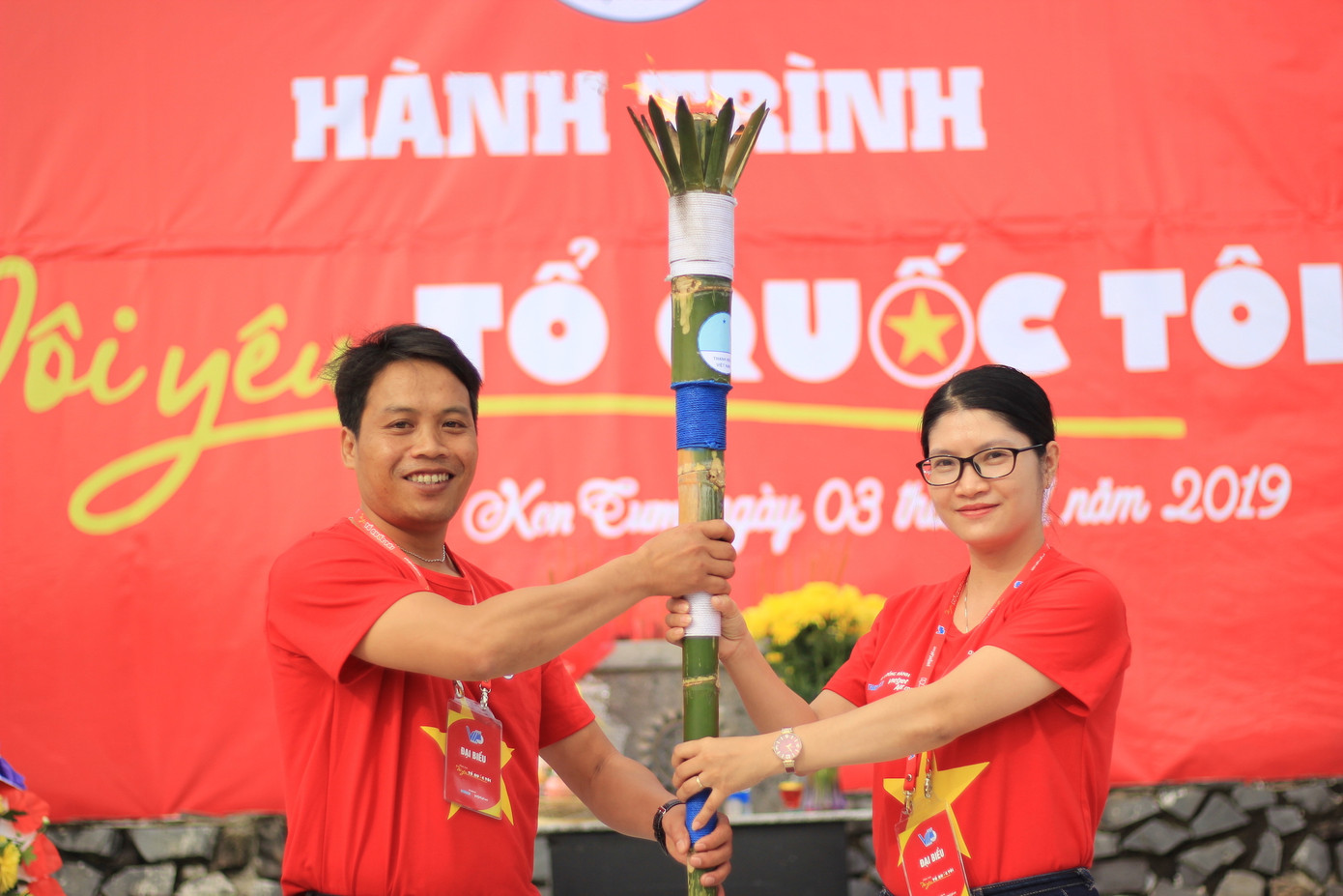 Hành trình 'Tôi yêu Tổ quốc tôi' đến ngã ba biên giới Đông Dương ảnh 4