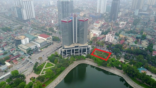 Vừa 'đòi ' được khu đất vàng, dân lại lo DN lấp hồ Thành Công xây chung cư ảnh 1