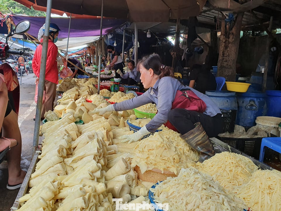 Măng rừng vào mùa tươi ngon, ngập tràn chợ Hà Nội ảnh 7