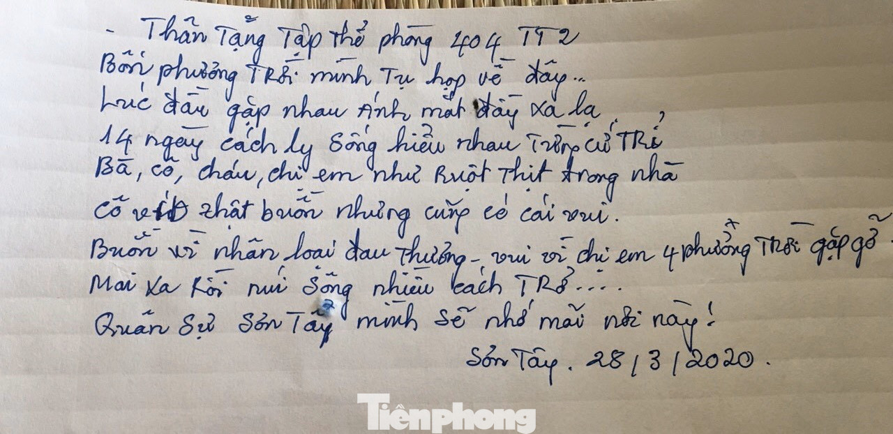 'Khu cách ly Sơn Tây' - bầu trời thương nhớ của những người xa xứ được trở về Tổ quốc ảnh 11