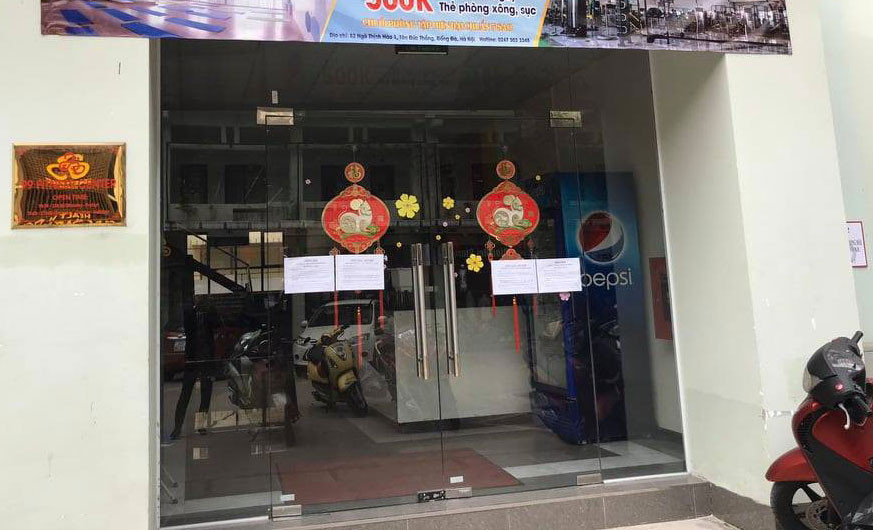 Cận cảnh phòng gym, hàng tóc 'cửa đóng' sau lệnh cấm của Chủ tịch Hà Nội ảnh 1